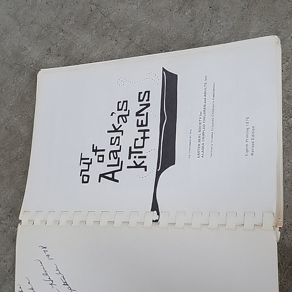 Out of Alaska's Kitchens Cookbook, Eighth Printing 1976 - Picture 2 of 13